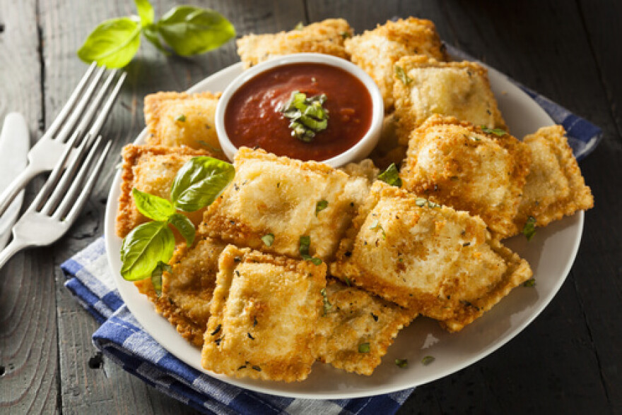 Crispy fried ravioli (approximately $6) recipe