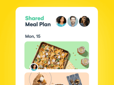 Introducing Shared Meal Plans & more
