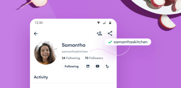 New from Whisk: Profile Usernames
